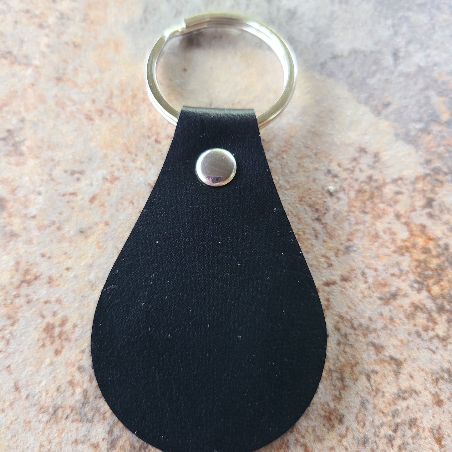 Handmade Leather Keychains - With Graphics - Great Gift