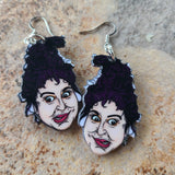 Handmade Sanderson Sisters Earrings - Halloween - Great Gift