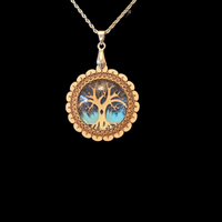 Handmade Wooden Tree Of Life Necklace - Great Gift For Anyone