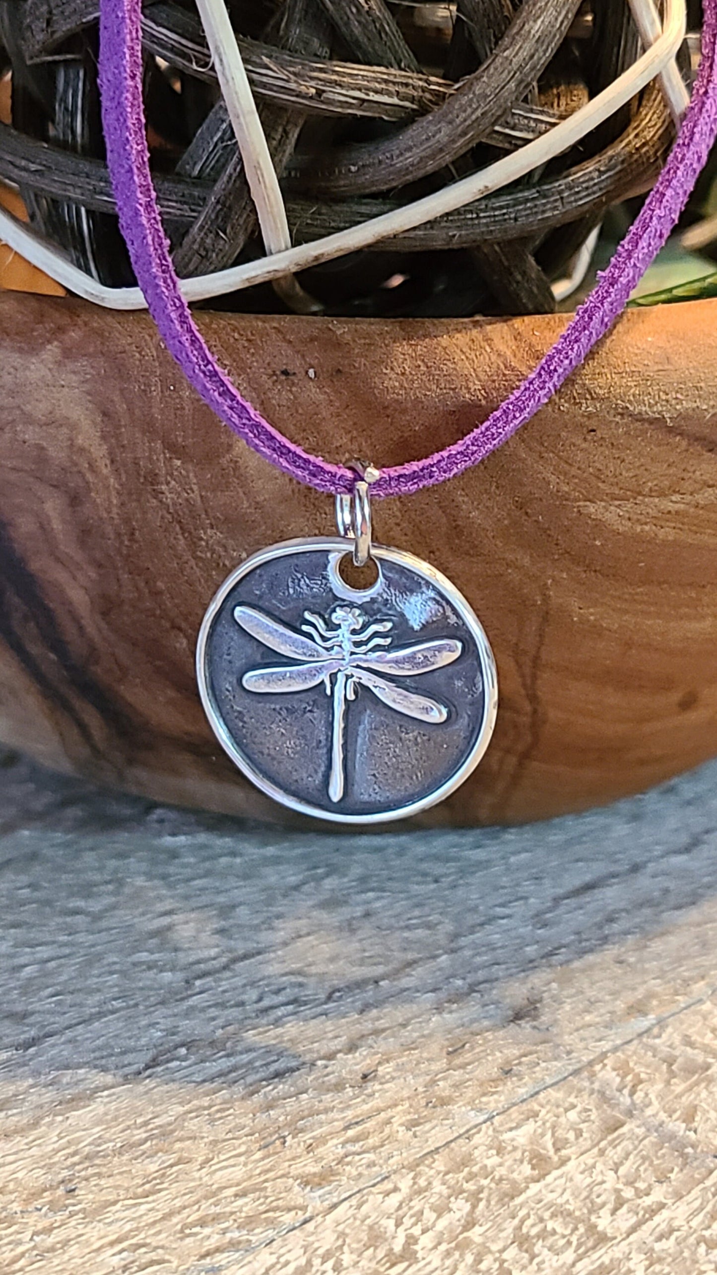 Silver Dragonfly Necklace - Great Gifts for Anyone - Made in USA