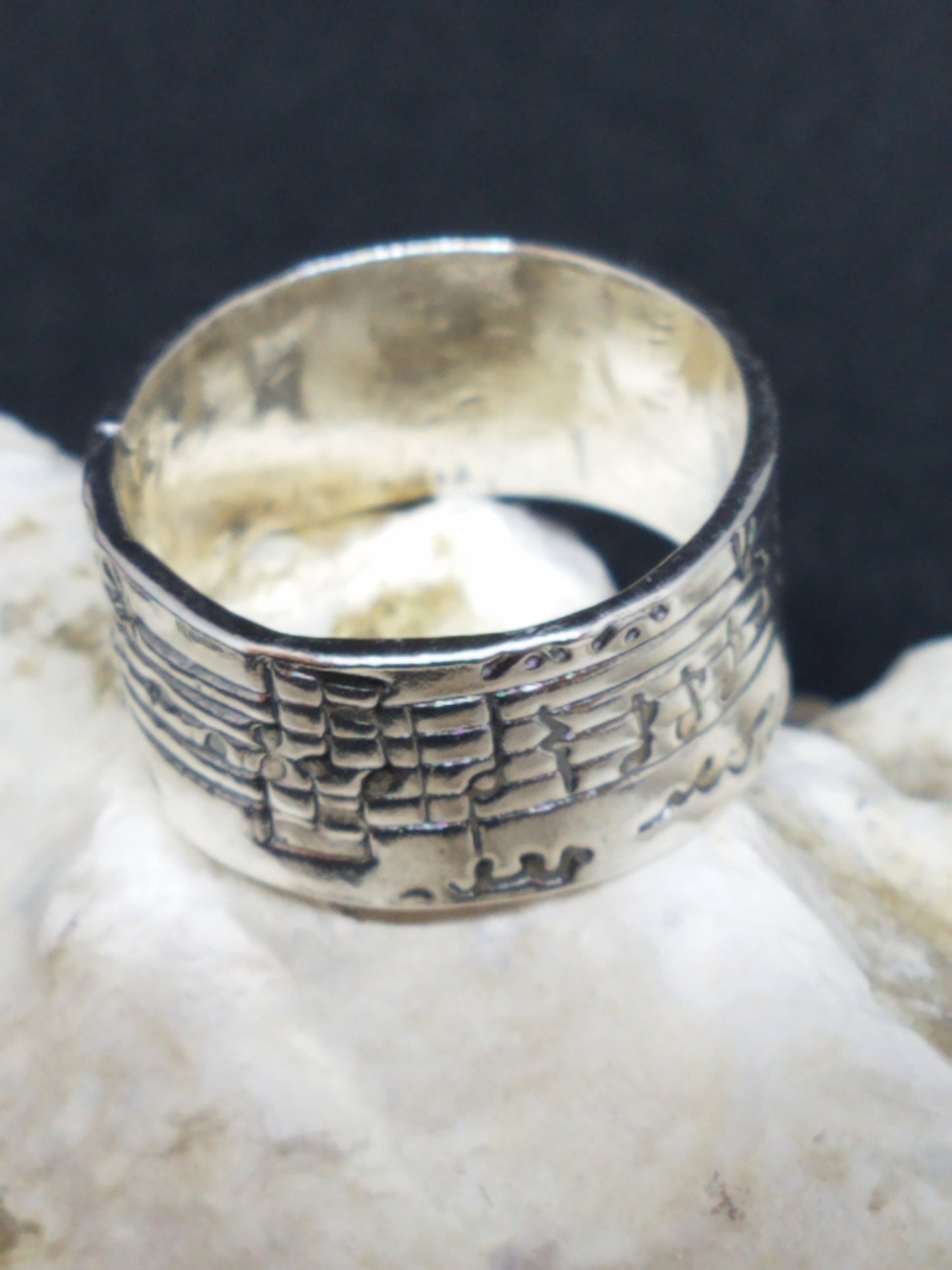 Sheet Music Ring - Stylish and Great Gift for Musicians or Choir Member