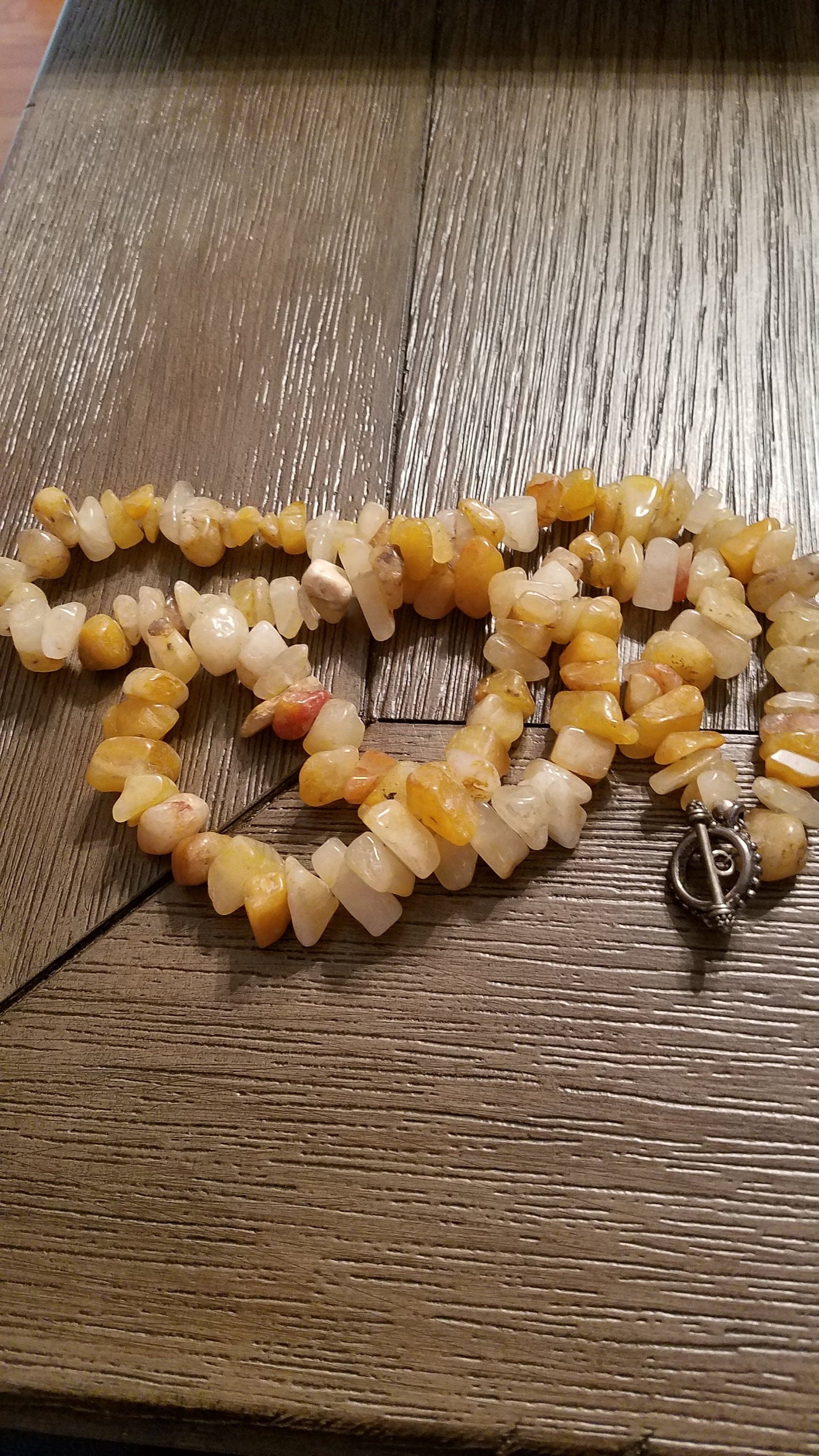 Neutral Stone Necklace