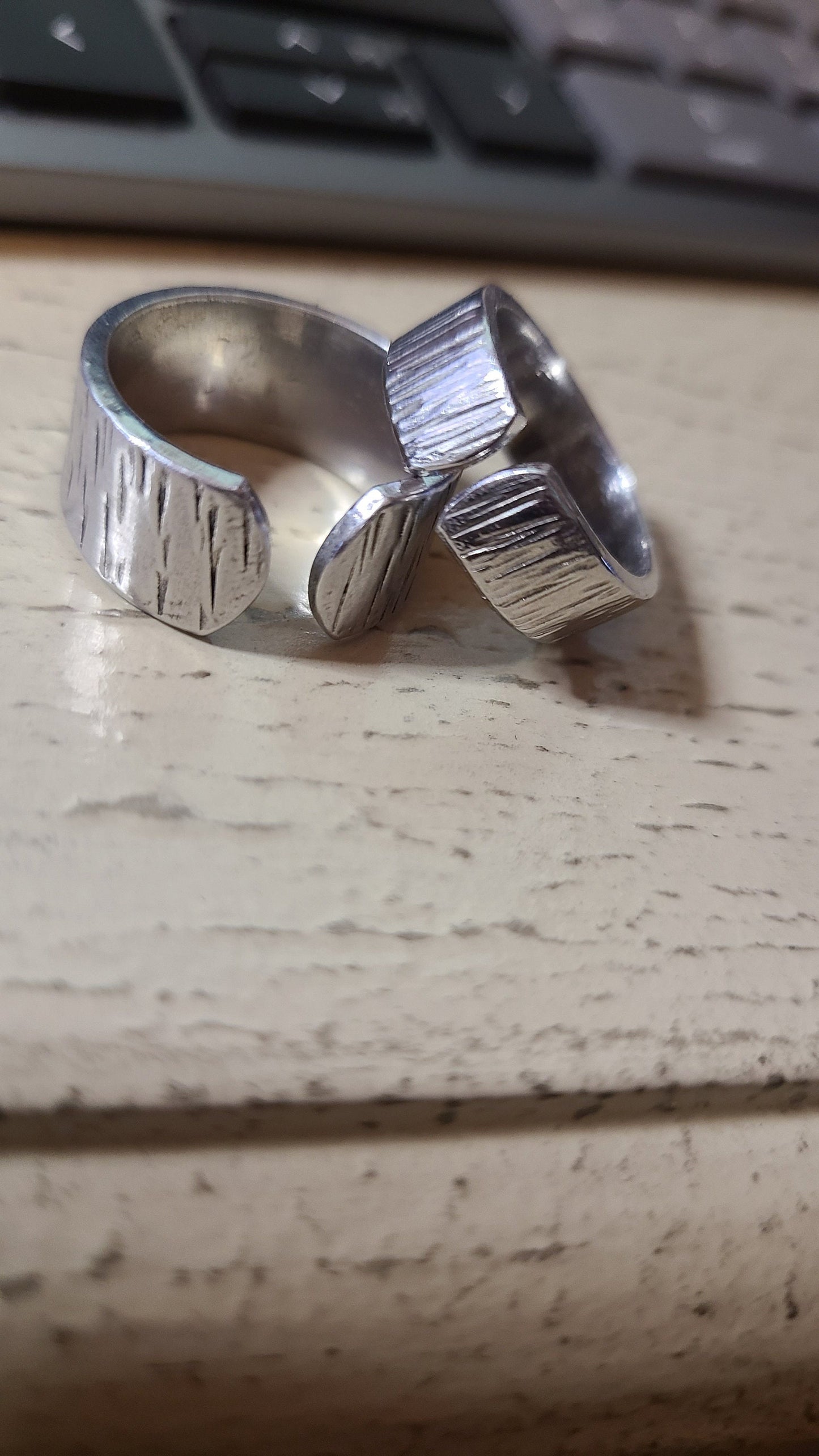 Adjustable Aluminum Ring - Made in USA - Great for 10th Anniversary