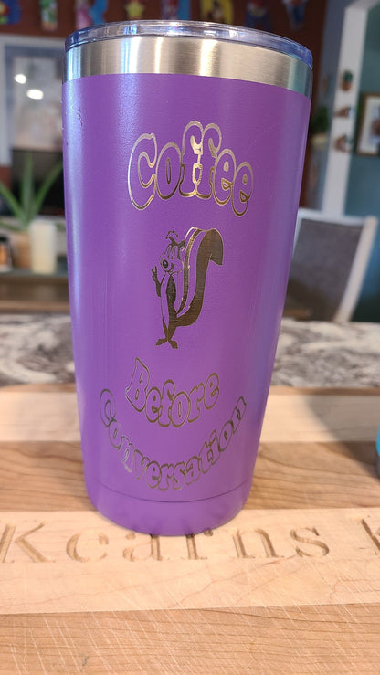 Laser Engraved Tumblers 20oz - Great Gift for Anyone