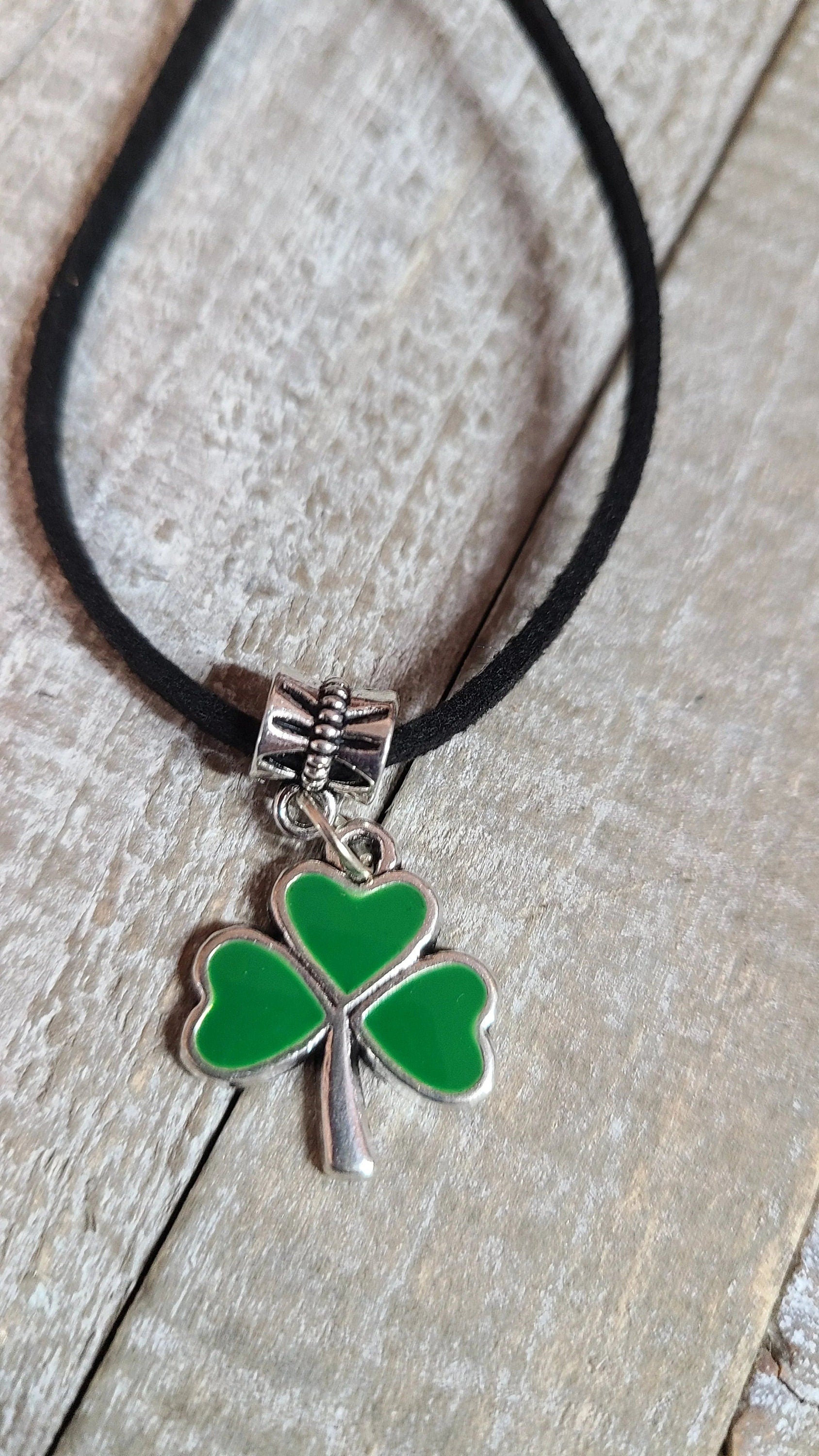 Handmade St.Patricks Day Necklace Great Gift