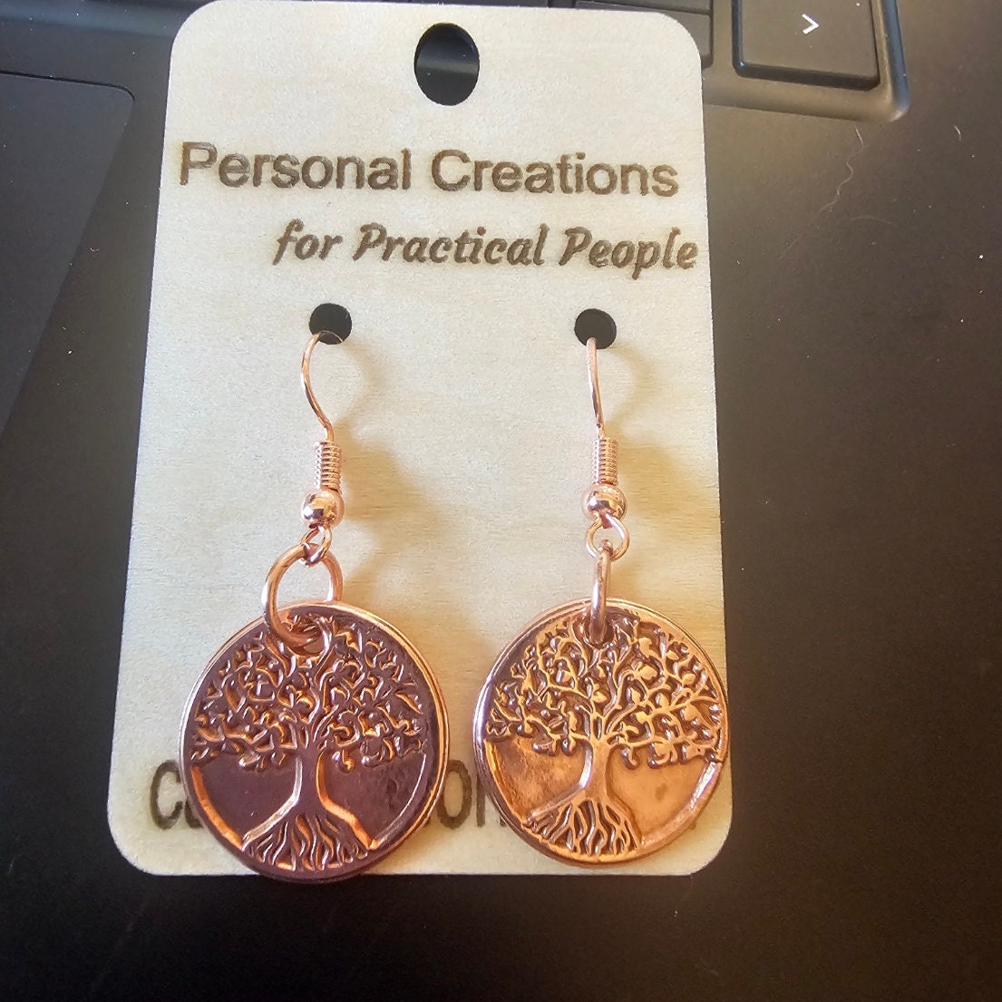 Handcrafted Copper Tree of Life Earrings: A Thoughtful Gift