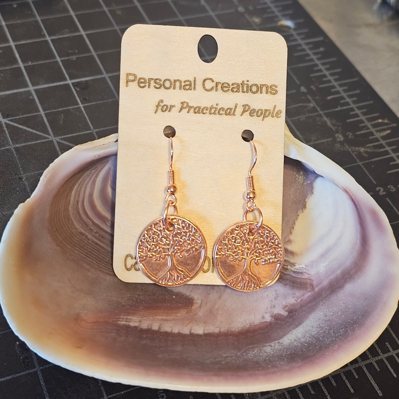 Handcrafted Copper Tree of Life Earrings: A Thoughtful Gift