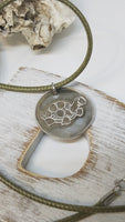 Handmade Pure Silver Turtle Medallions Great Gift Made in USA