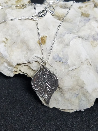 Handmade Fine Silver Petite Necklace - Great Gift