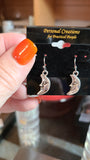 Handmade Moon Charms Earrings