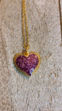 Handmade Hearts of Color Necklace Great Gift for Her Made in USA