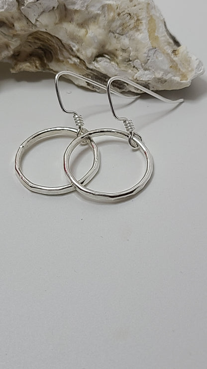 Handmade Sterling Silver Earrings 4 Great Gift Made in USA