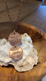 Handmade 2 Penny Necklace Great Gift for Her Great Gift For Him Made in USA
