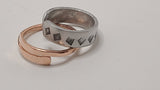 Handmade Adjustable Ring Stamped Aluminum Rings Great Gift