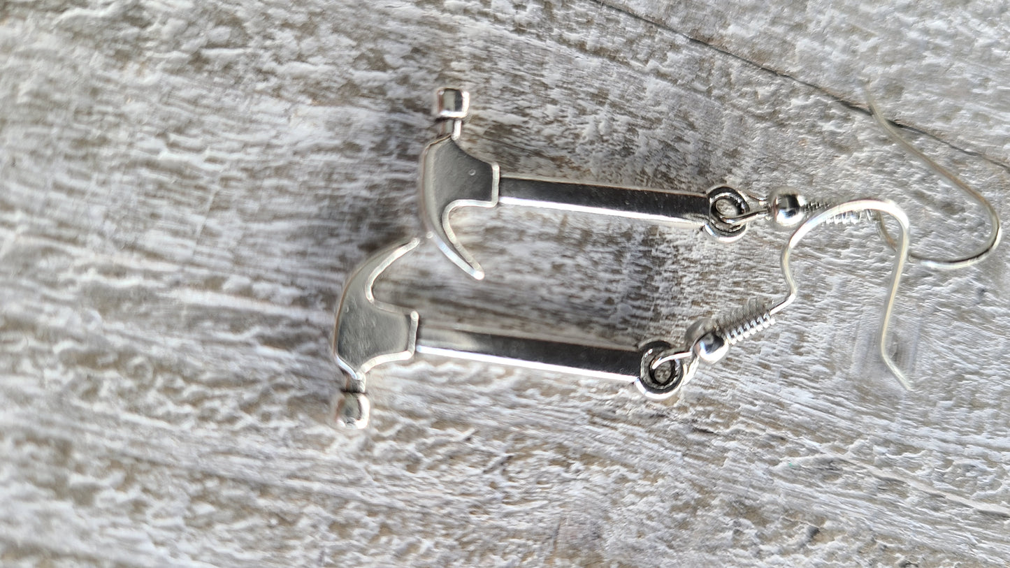 Handmade Toolbox Earrings Made in USA Great Gift for Her DIY Woman