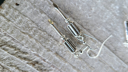 Handmade Toolbox Earrings Made in USA Great Gift for Her DIY Woman