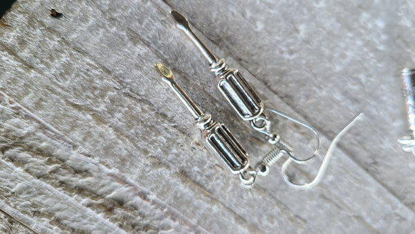 Handmade Toolbox Earrings Made in USA Great Gift for Her DIY Woman