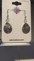 Handmade Pure Silver Patina Earrings Great Gift for Her