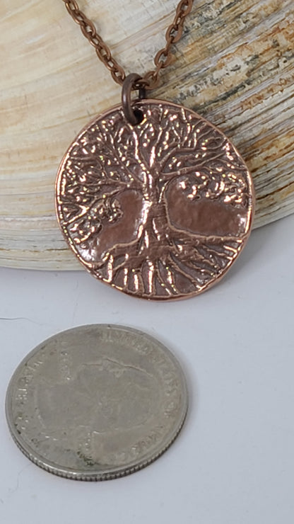 Handmade Copper Tree of Life Gift for Him or Her