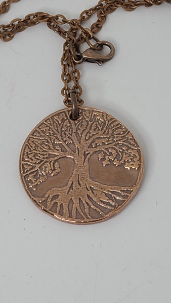 Handmade Copper Tree of Life Gift for Him or Her