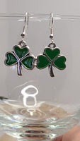 Handmade Irish Clover Earrings