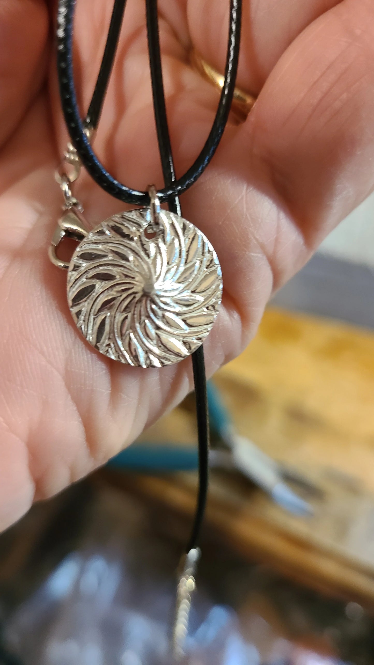 Handmade Pure Silver Sunburst Great Gift Made in USA