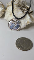 Handmade Baby Announcement Necklace Great Gift Made in USA