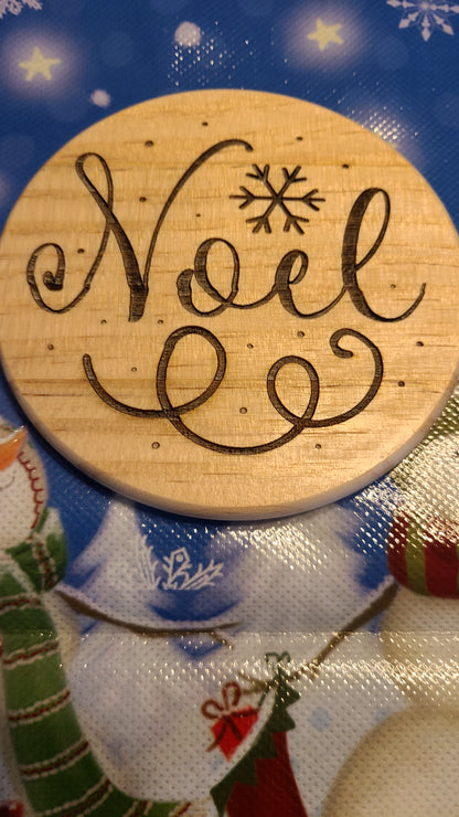 Handmade Holiday Coasters 2 - Great Gift