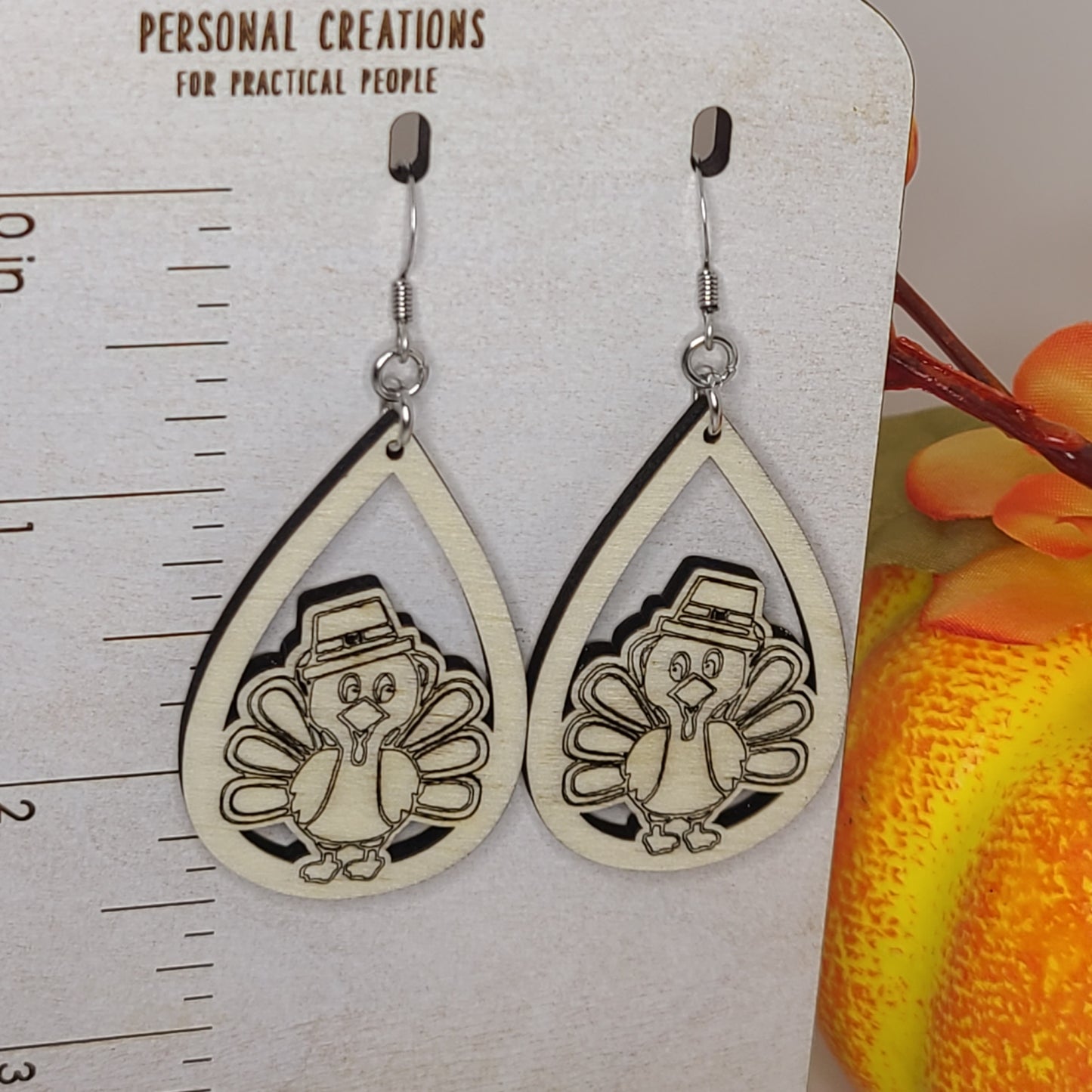 Handmade Thanksgiving Earrings Great Gift