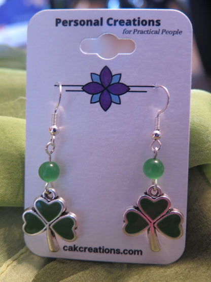 Handmade Lucky Irish Earrings