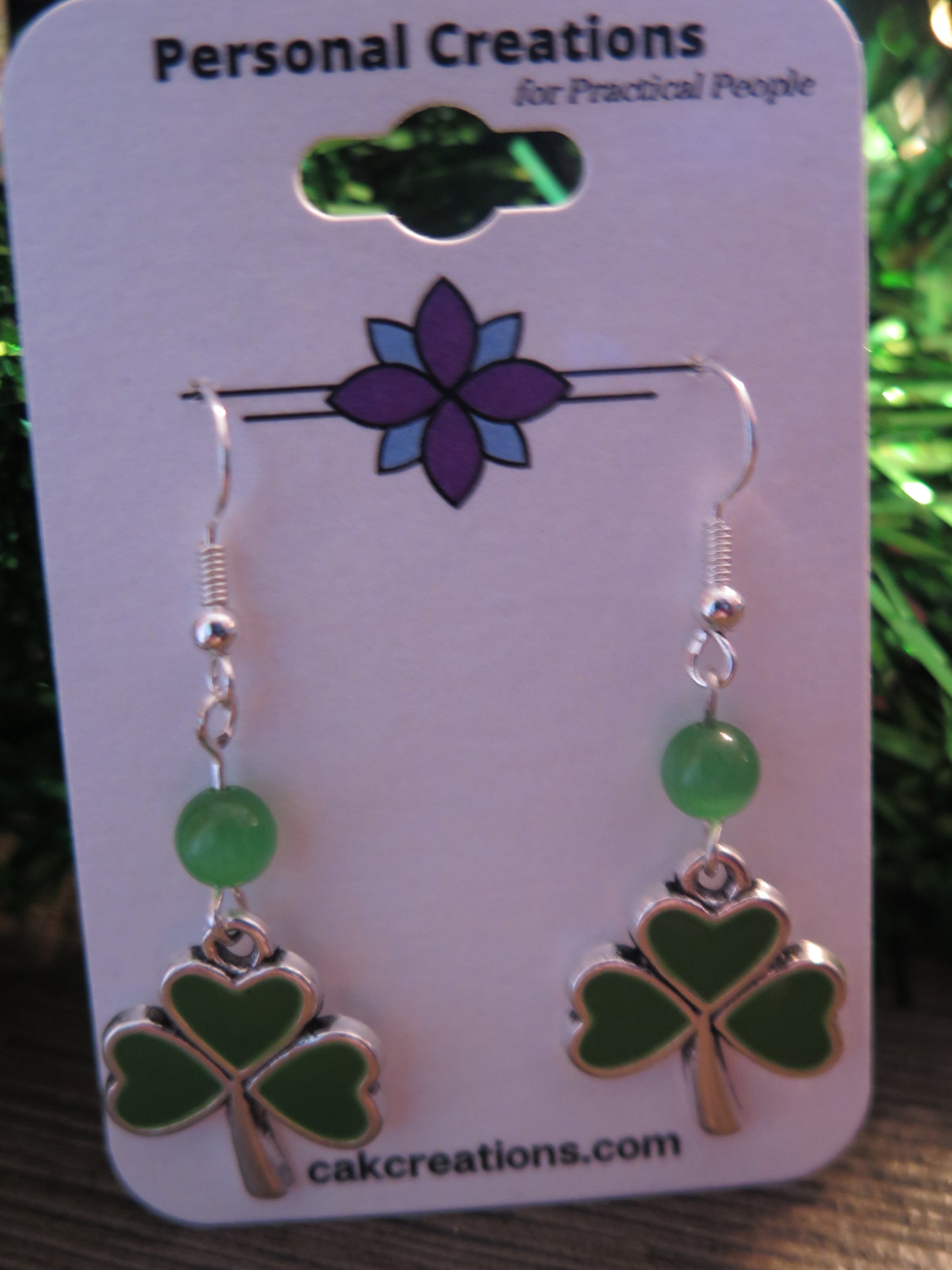 Handmade Lucky Irish Earrings