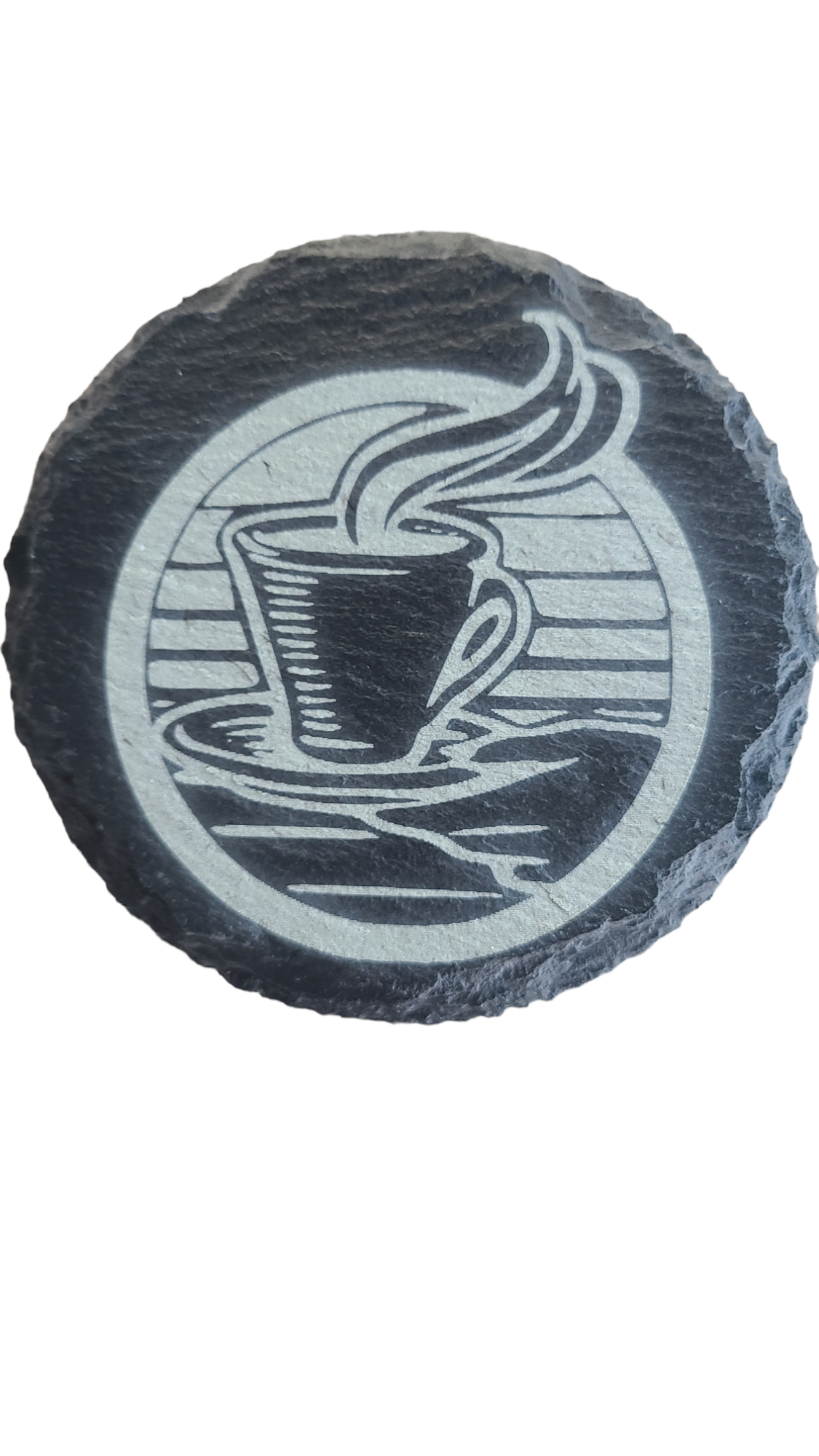 Handmade Slate Coffee Coaster Set