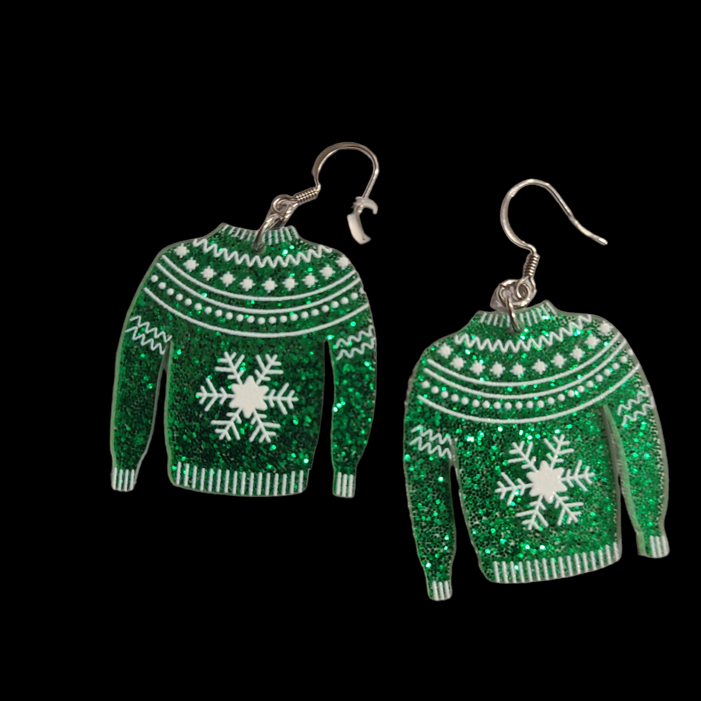 Handmade Ugly Sweater Earrings - Great Gift for Holidays