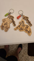 Handmade Custom Pet Keychains  Great Gift Made in USA